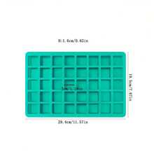 40-Cavity Silicone Candy Mold, Square Baking Mold Suitable For Homemade Caramel, Hard Candy, Truffles, Keto Fat Bombs, Jelly, Gummies, Peanut Candy - Green - View 3