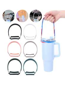 1 Pc Water Cup Hanging Rope, Water Cup Pendant, Silicone Water Bottle Rope, Durable Silicone Water Bottle Strap Rope, Suitable For Most Water Cups - Multicolor - View 8