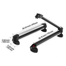 Portaequipajes de coche - 6 pares de esquís/4 tablas de snowboard (2-tlg. abschließbarer Skidachträger) - Ver 10