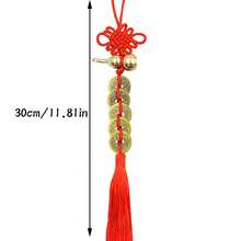 1pc/4pcs Feng Shui Good Luck Pendant (Metal Gourd With 5 Coins) As A Blessing Gift Brings Health, Success, Tranquility, And Wealth. Suitable For Car Furniture, Bags, Homes, Offices, And Other Scenes - Multicolor - View 10