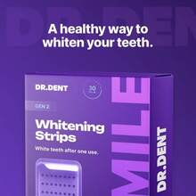 Teeth Whitening Strips, 7/21 Treatments, Non-Allergenic Formula, Peroxide-Free,  Enamel Care Kit. - 打條 - 查看 10