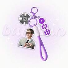 1pc JIMIN, J-HOPE, RM, JIN Microphone Pendant Decoration, With Personal Signature Color Pendant, Suitable For Clothing, Bags, Car Keys, Creative Cute Party Decoration, Ideal For Christmas, Valentine's Day, Birthday Gift - Multicolor - View 5