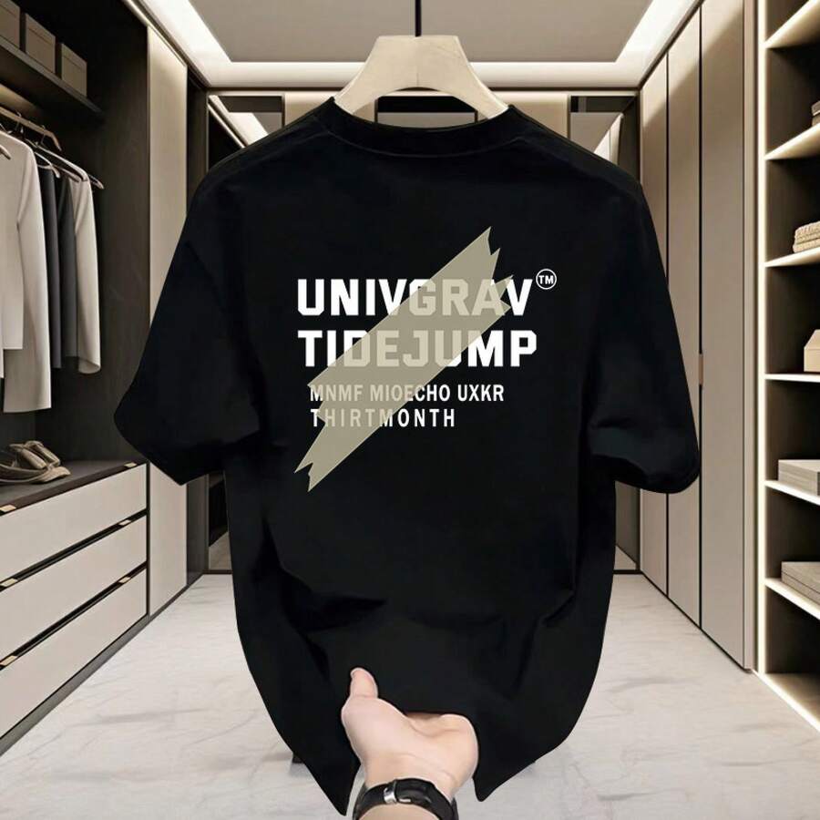 Nuevas camisetas de moda exclusivas para s transfronterizas, productos de calidad de gran , camisetas de manga corta 100% algodón para hombre, camisetas holgadas de moda, camisetas de verano de talla grande.