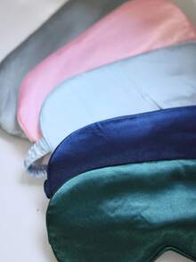 Kit de Máscaras Para os Olhos Adulto de Cetim / Kit de Máscara para Dormir / Máscara de Dormir de Cetim - MULTICOLORIDO - Visão 2