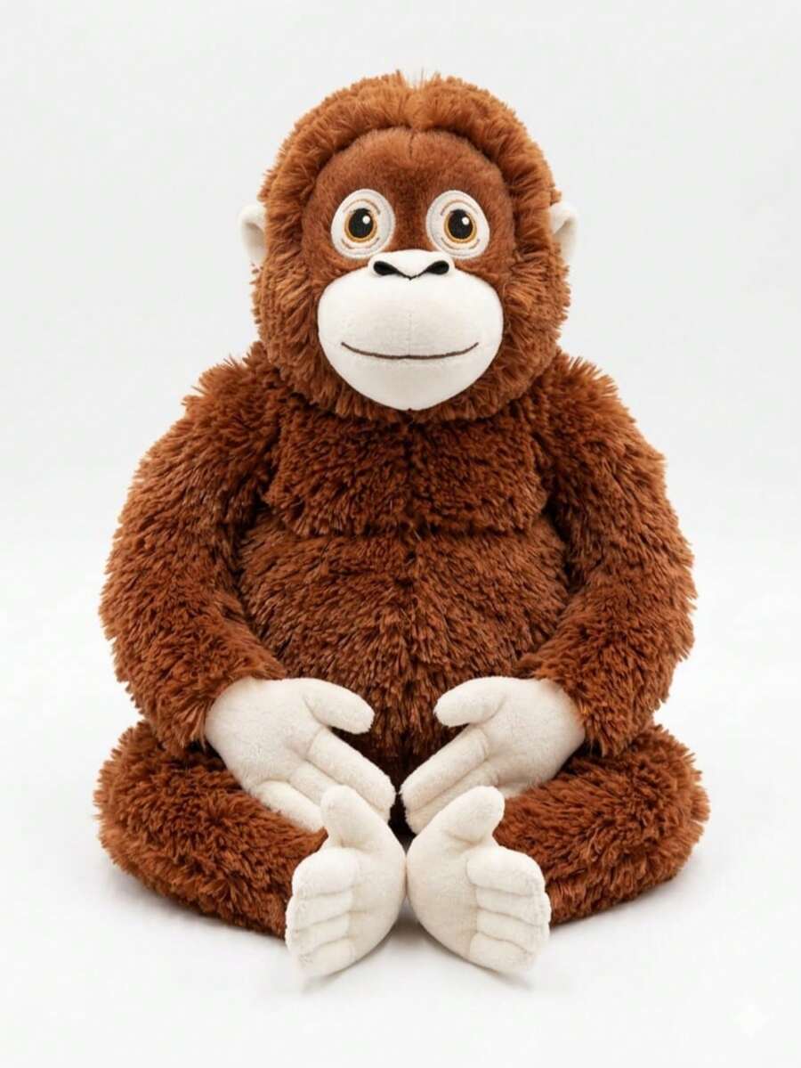 Peluche Chango MONO CHANGUITO PUNCH DE 55 CM VERSION REALISTA - Marrón 55CM - Ver 1