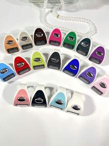 Ultra-Light Mini Counter With Ring Design, Convenient To Carry, Large Display Screen For Clear Reading - Multicolor - View 1