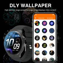 Men Smart Watch Wireless Dial Call Multi Sport Modes Call Reject SMS Message Reminder Sports Watch For IOS Android - Multicolor - View 4