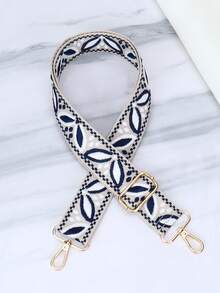 Correa ajustable con bordado de hojas estilo bohemio - Multicolor - Ver 12