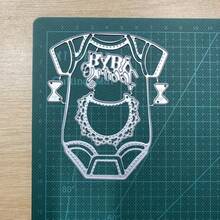 Metal Die Cuts For Clothing, Card Making Cutting Dies, Embossing Molds For Scrapbooking & DIY Photo Album Paper Card Craft Decorations - Silver-white - View 7