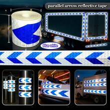 5cm*3 Meters Reflective Safety Warning Tape, High Visibility PVC Plastic Warning Strip Suitable For Automotive - Multicolor - View 15