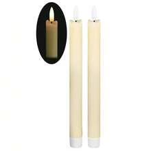 Velas LED sin llama con efecto de llama realista, adecuadas para Navidad, bodas, celebraciones, decoración del hogar interior - XKZ - Ver 9