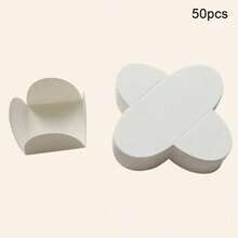 50个情人节巧克力盒包装，巧克力杯垫，巧克力包装托盘，可折叠花形糖果甜点架，新年糖果，适用于婚礼、生日、派对用品、下午茶礼品、情人节/新年/圣诞节糖果盒，彩色邮箱糖果盒，邮箱包装，糖果盒，创意邮箱收纳盒，卡通糖果盒，礼品包装盒 - 查看 12