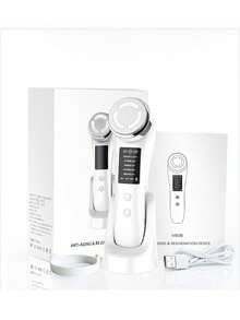 专业美容光子微电流紧肤射频美容仪，面部按摩仪 - 彩色 - 查看 9