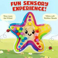 Juguetes sensoriales de clasificación de colores para niños de 1 a 3 años, juego de habilidades motoras finas, juguetes de emparejamiento de colores, juguetes Montessori preescolares para aliviar el estrés, adecuados como regalos (entrega de estilo y color aleatorios) - Multicolor - Ver 6