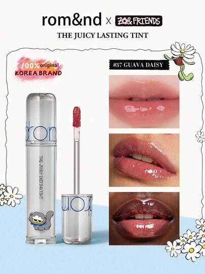  إصدار تعاون توتورو من Rom&Nd Juicy Lasting Tint 2.0 37
