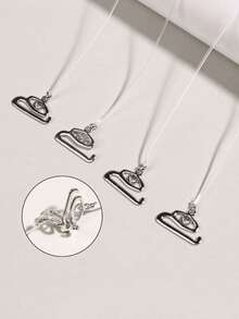 8条透明细款防滑隐形肩带，配优雅心形扣 - 无缝防滑吊带，适用于女士露背连衣裙、无肩带上衣和吊带裙 - 透明精致日常及特殊场合配饰 - 彩色 - 查看 4