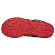 Wrestling Shoes Mens Boxing Shoe Fitness Sneakers Zero Drop Sole - Red - View 5