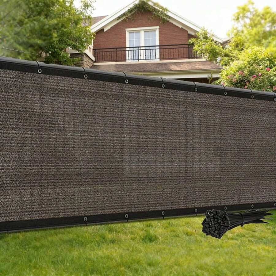 Balcony Privacy Net, Fence Privacy Net, Safety Privacy Protection Net, Balcony & Yard Sunshade Net, Outdoor Heat Insulation Net - Shade Net - View 1