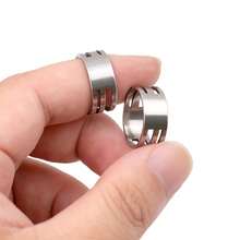 Bộ 2/3/5 món dây chuyền, khuyên tai, vòng hở bằng thép không gỉ, dụng cụ hỗ trợ làm vòng tay, vòng cổ, trang sức DIY. - tự làm lấy - Xem 6