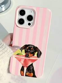 1 chiếc ốp lưng điện thoại mềm dạng lỏng hình chú chó Dachshund dễ thương, tương thích với iPhone 16/16Pro/16Plus/15/15ProMax/15Pro/11/12/13/14ProMax/11Pro/11ProMax/12Pro/12ProMax/13Pro/13ProMax/14Pro/14ProMax, thiết kế cao cấp sáng tạo. - Nhiều màu - Xem 3