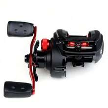 Garcia BMAX3 渔线轮，左右手通用，齿轮比 6.4:1，最大拖拽力 8kg，5 个滚珠轴承，金属机身 - 彩色 - 查看 11