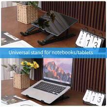 Adjustable Laptop Cooling Stand, Foldable Laptop Cooler Pad With Height Adjustment, High Airflow Low Noise, Suitable For Home Or Office, Portable Cooling Base - View 9