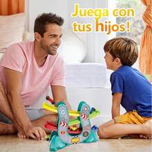 Pista de Coches Rampas para Niños,Juguete de Carreras Educativo,Regalos para Niños para Navidad,Cumpleaños - Azul - Ver 7