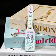 好女人书签，酷炫书签，爱书人礼物，暗黑罗曼史书签，书籍周边，生日奇幻书籍周边，女性阅读书签。 - 彩色 - 查看 5