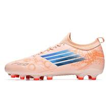 男士成人AG足球鞋，轻便防滑，适用于人造草坪，男女皆宜的训练足球鞋 - 橘色 - 查看 11