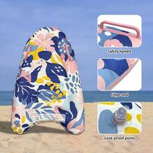 1pc Inflatable Children's Surfboard, Lightweight Portable With Handle, Foldable For Storage, Enjoy Surfing Anytime Anywhere, Floating Swimming Board - Multicolor - View 8