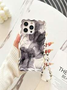 Braided Glossy Painted Anti-Drop Phone Case With Chain, Compatible With IPhone 14, 14 Pro, 14 Pro Max, 13, 13 Pro, 13 Pro Max, 11, 11 Pro Max, 12, 12 Pro, 12 Pro Max, XR, XS, 15, 15 Pro, 15 Pro Max, 16, 16 Pro, 16 Pro Max, 17, 17 Pro, 17 Air, 17 Pro Max, Premium Anti-Drop Phone Case - Multicolor - View 3