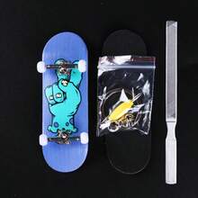 Bộ 1 ván trượt ngón tay chuyên nghiệp kèm dụng cụ, chất liệu gỗ cao cấp, chân đế và bánh xe bền chắc, phù hợp cho người mới bắt đầu. - Nhiều màu - Xem 14