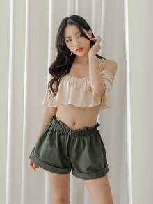 Women Bikini Sets - Beige - View 2