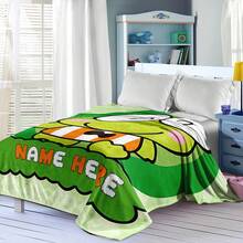 SANRIO Customizable Cartoon Pattern Blanket, 280g Super Soft Custom Heat Transfer Blanket, Ideal Gift For Friends And Girlfriends - Multicolor - View 7