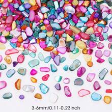 50g Asymmetrical Shell Chips Filler, Suitable For Silicone Mold Filling, Jewelry DIY Crafts, And Resin Tumbler Filling - Multicolor - View 5