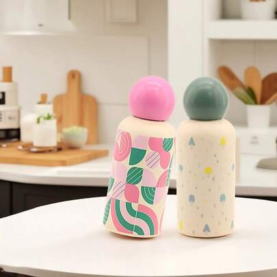 Bình nước giữ nhiệt thể thao ngoài trời, bình nước chân không bằng thép không gỉ, chống rò rỉ, tiện dụng cho đạp xe, leo núi, du lịch, học sinh.