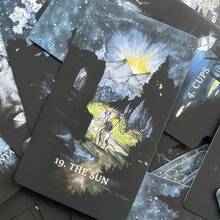 Tarot Card Game "Endless Journey", 80 Cards, Witcher Style Leisure Tabletop Card Game - A - View 5