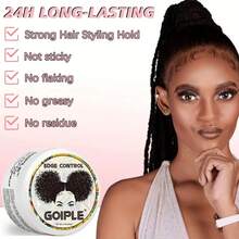 持久定型蜡棒、柔顺固体发蜡、定型啫喱、发际线蜡（菠萝香型）、迷迭香米水喷雾、天然护发喷雾套装 - G-16melon-30pineapple-100rosemary - 查看 4