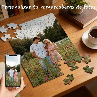 Personalized Wooden Puzzle, Customized Photo Portrait Puzzle, Birthday Gift, Personalized Puzzle Souvenir For Special Occasions, Couple Portrait Puzzle, Travel Memory Photo Puzzle, Anniversary Custom Photo Puzzle, Graduation Class Photo Puzzle, Family Gathering Custom Puzzle, Holiday Custom Puzzle Gift