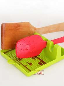 1PC Kitchen Spatula Rack Pot Lid Rack Shelves Countertop Shovel Spoon Shelf Soup Spoon Pad Put Soup Spoon Chopsticks Holder - Multicolor - View 11