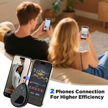 90mah Wireless Auto Clicker Compatible With IPhone, Speed Bluetooth Phone Screen Tapper Auto Speed Finger Clicker For Phone Pad Android - Black - View 7