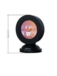 1 Stück USB betriebene LED Sonnenuntergang Projektionslampe, einstellbarer Winkel Sonnenuntergang Stimmungslicht, LED Nachtlicht geeignet für Fotografie/Party Dekoration, Wohnzimmer, Schlafzimmer, Camping, Hochzeit, auch ein tolles Weihnachtsgeschenk für Frauen, Mädchen, Freunde und Familie - Verschiedenfarbig - Übersicht 10