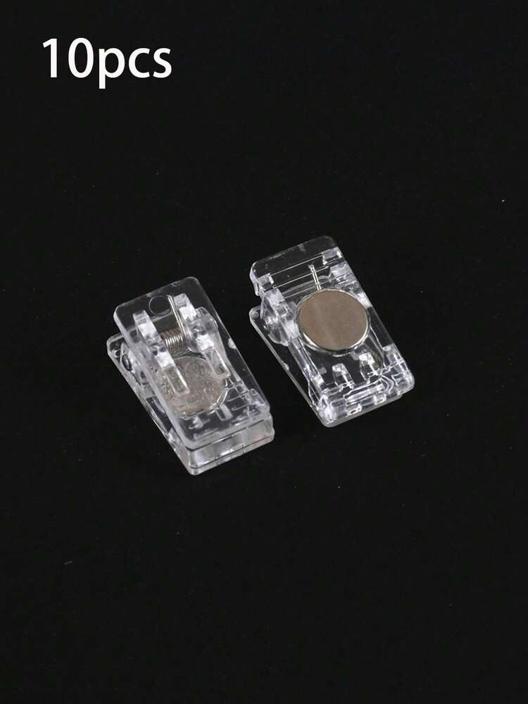 透明亚克力磁性冰箱便签夹，适用于冰箱、办公室白板、储物柜、洗碗机等，多用途备忘录夹，耐用照片夹，便签夹，适合厨房、卧室、办公室，男女皆宜，家居装饰 - 彩色 - 查看 13