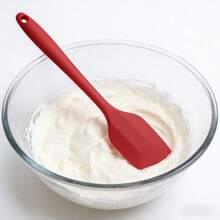 1/3/5/10件装硅胶奶油刮刀，一体式糖霜刮刀，耐热烘焙刮刀，厨房搅拌面糊刀 - 彩色 - 查看 4