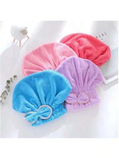 Magic Hair Drying Cap – Absorbent Bath Towel, Microfiber Hair Towel Cap
