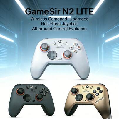 GAMESIR Der Gamecontroller bietet driftfreie und präzise Bewegungen mit knackigen mechanischen Tasten und nahtlosem Wechsel zwischen Switch-, PC- und Android-Modus, wodurch Verzögerungen und Ruckler vermieden werden!