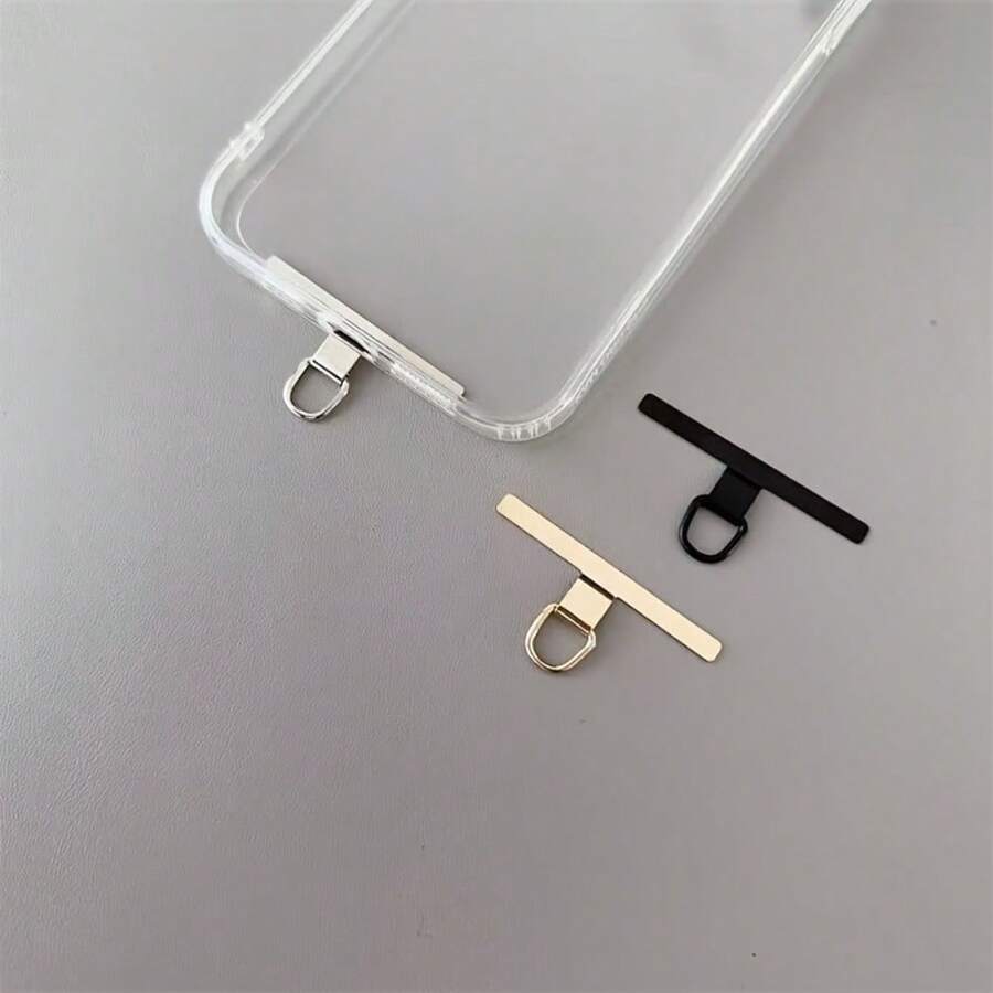 Móc kẹp kim loại bền chắc, dùng cho dây đeo điện thoại, với thiết kế siêu mỏng và gioăng chắc chắn đảm bảo kết nối an toàn. - Nhiều màu - Xem 1