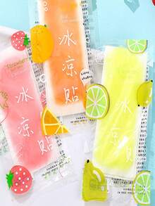 100片（2片/包）清凉薄荷贴纸，清爽解暑，夏季旅行必备 - 冰貼 - 查看 3