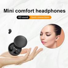 LED显示屏入耳式无线蓝牙耳机，具备降噪、立体声和持久续航能力，无线入耳式耳机，综合播放时间长达20小时，低音浑厚，佩戴舒适。 - 查看 4
