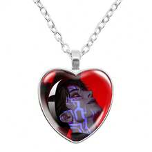 Magical Girl Group Time Gem Heart Necklace - Multicolor - View 9